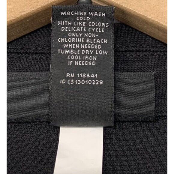 Lane Bryant Womens Size 24 Black Ponte Knit Blazer Jacket Business Career Classy - Picture 6 of 7